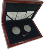 Колекційний набір срібних монет "Час це Гроші" 2004 рік
