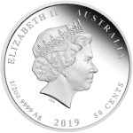 Колекційна срібна монета "Lunar II - Рік Свині" PROOF 15,55 г 2019 рік - Зображення 2