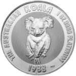 Колекційна платинова монета "Коала" 31,1 г 1988 рік